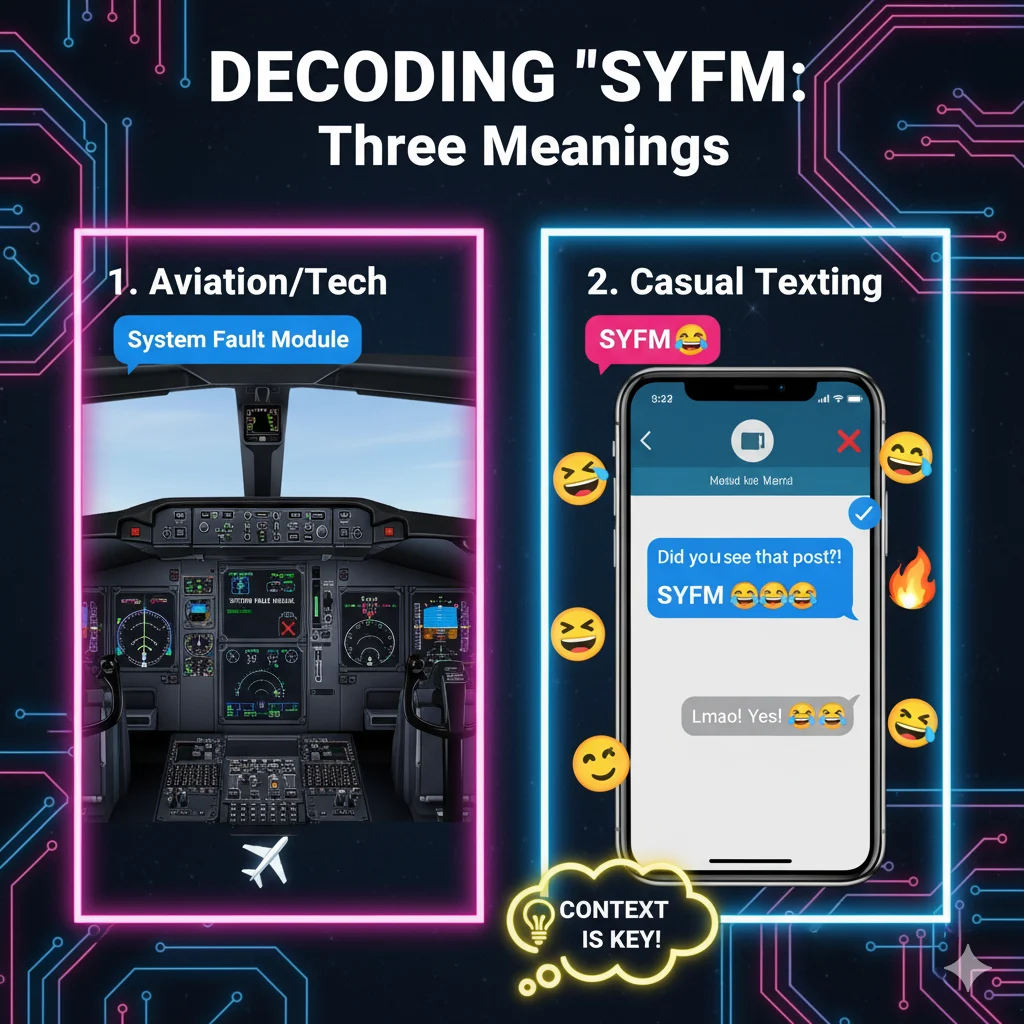 ⚗️ Meaning of SYFM in Physics, Medical & Aircraft Fields