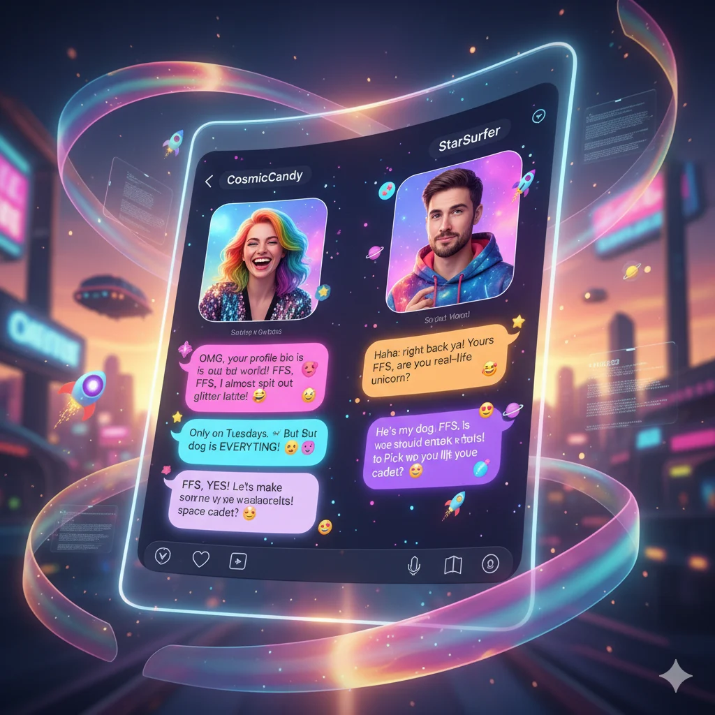 Relevance of FFS meaning in online dating apps conversations