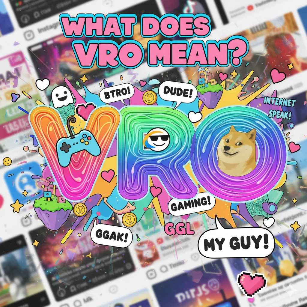VRO slang meaning in gaming and social media
