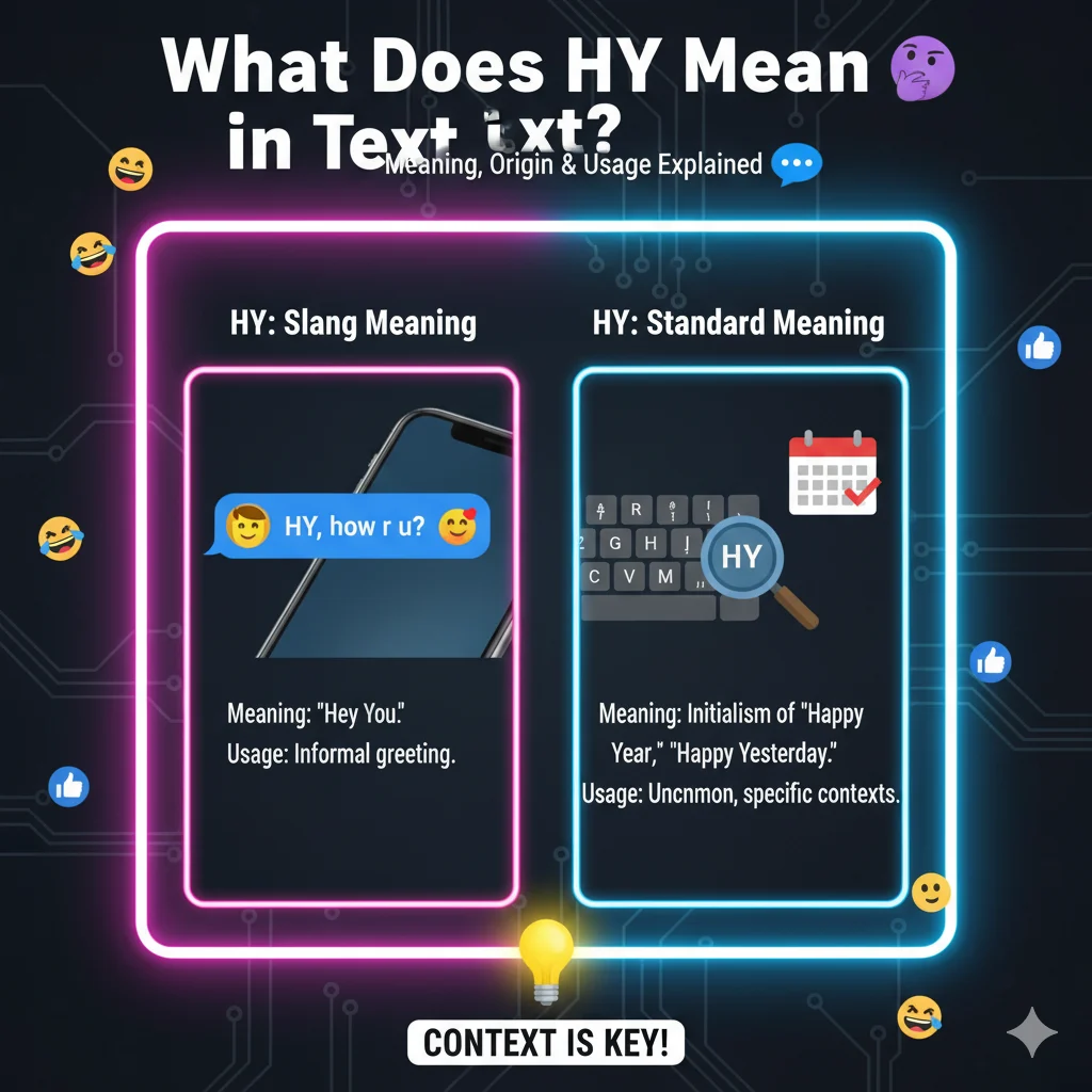 What Does HY Mean in Text