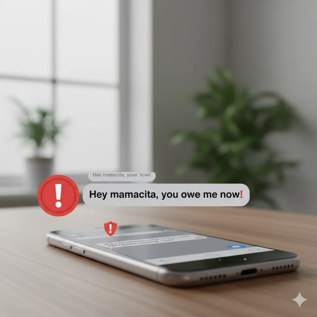 Warning about offensive or inappropriate use of Mamacita