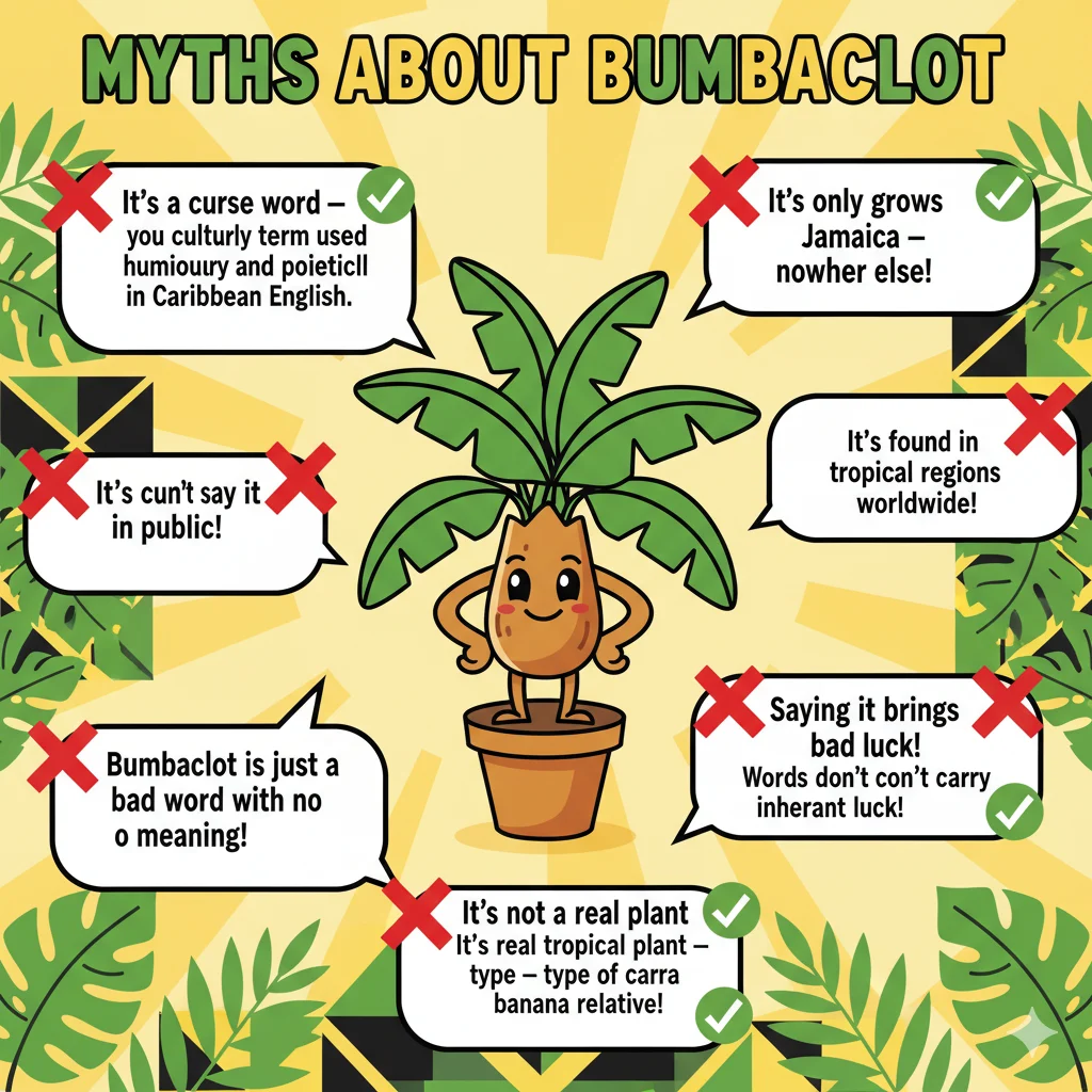 Common misunderstandings about bumbaclot slang