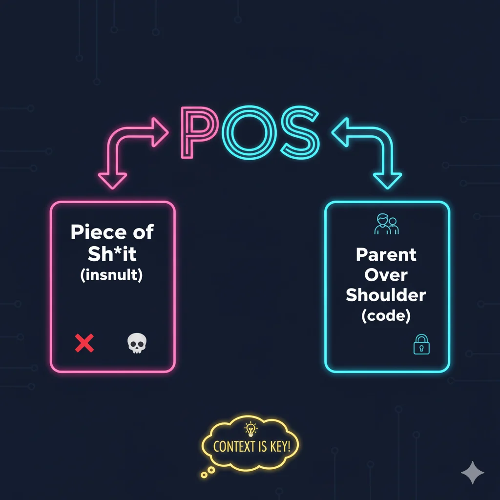 🧠 What Does POS Mean in Text