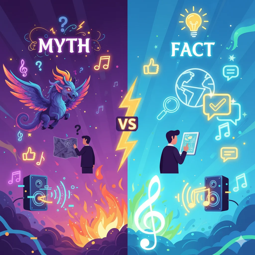 Myth vs fact infographic showing common misconceptions about ‘Diddy’.