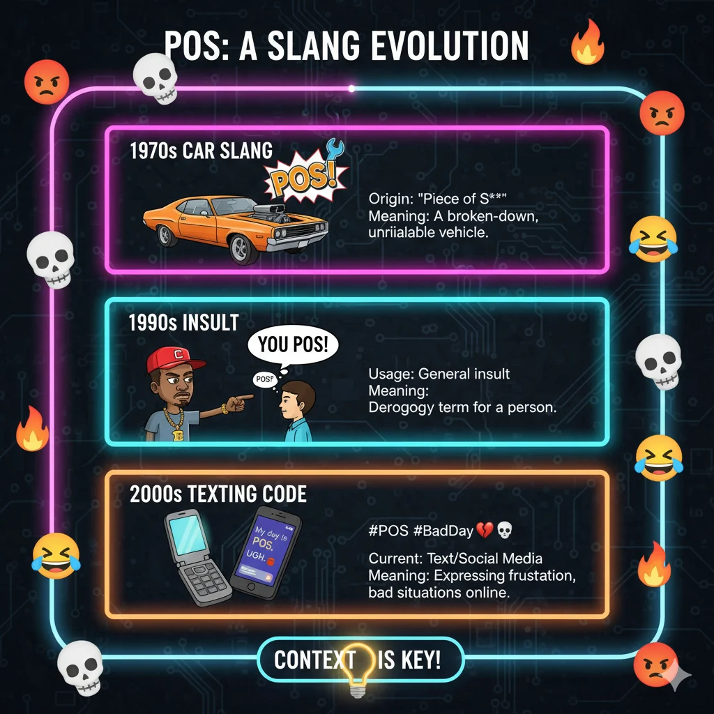 🕰️ Origin and History of POS Slang