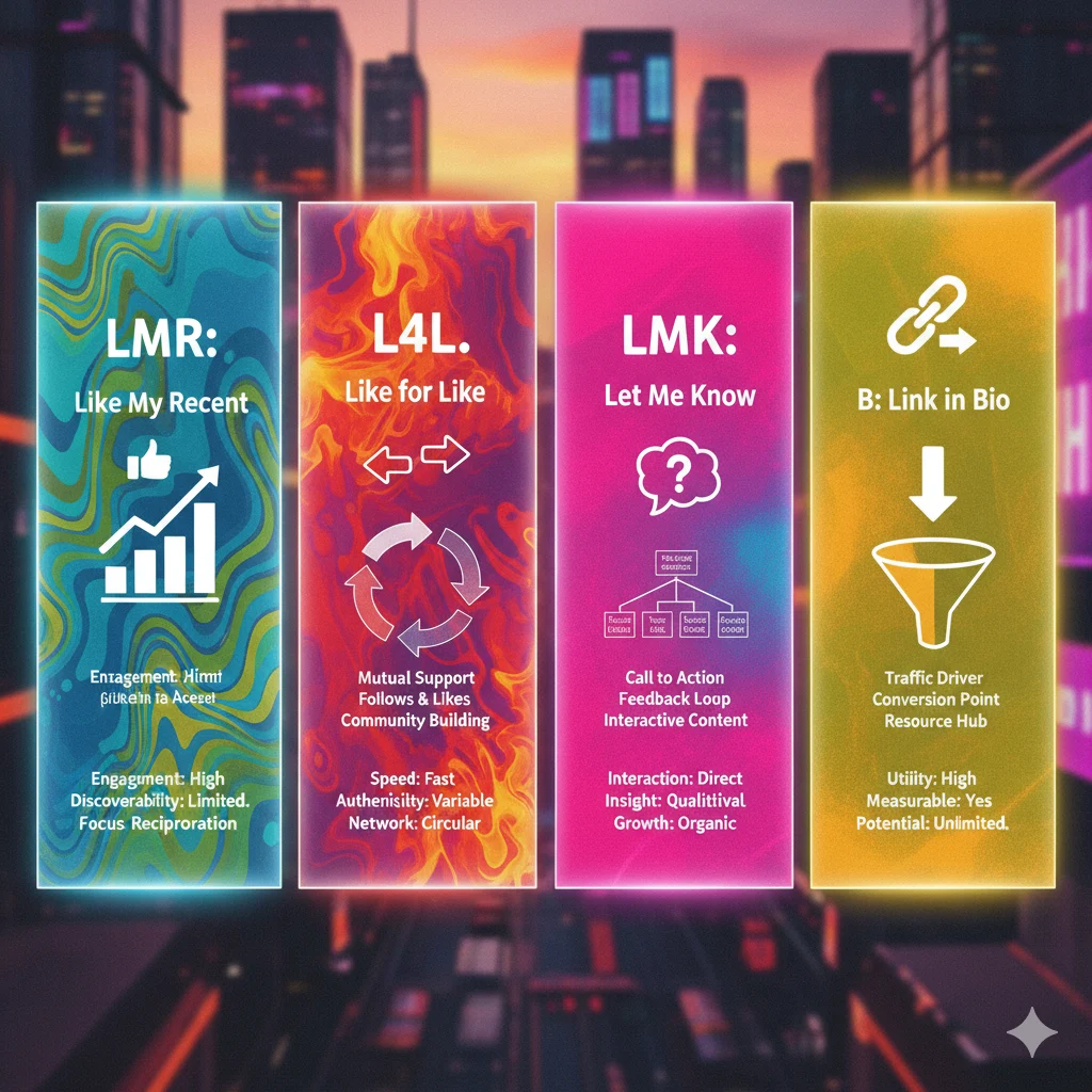 Differences between LMR and similar abbreviations