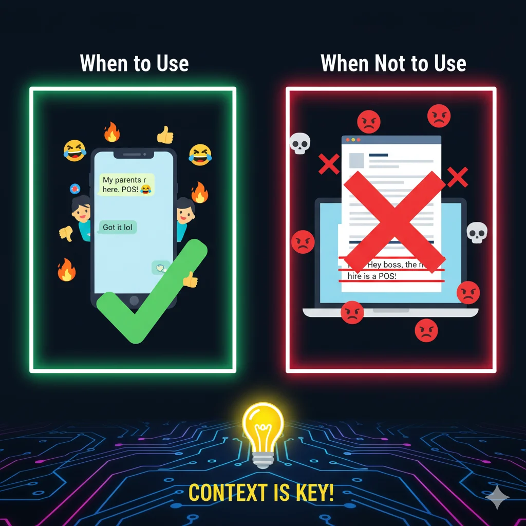 🕓 When to Use and When Not to Use POS