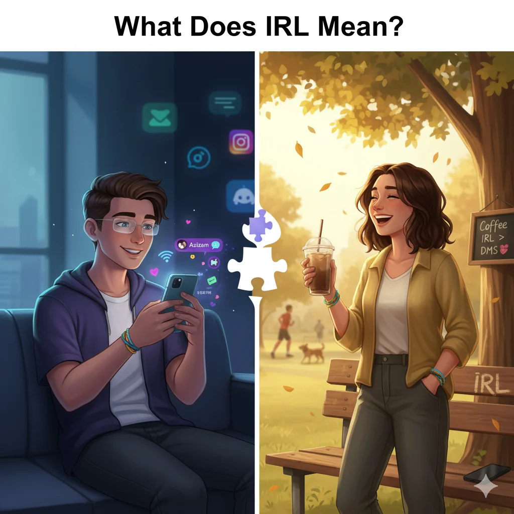 🧩 What Does IRL Mean?