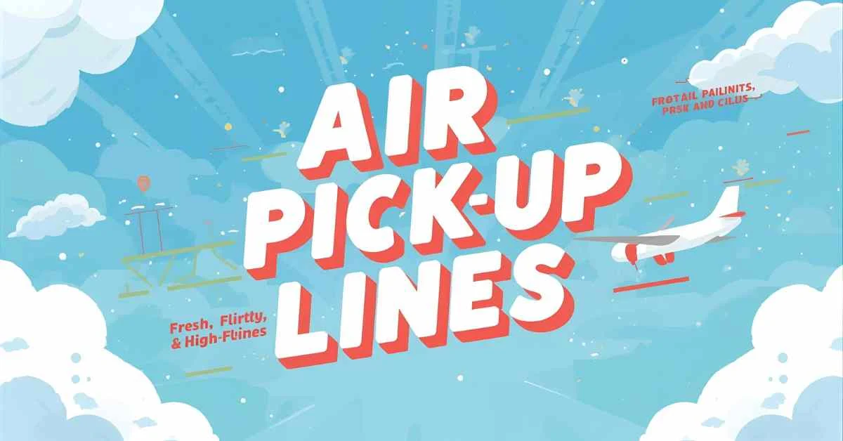 Air Pick Up Lines