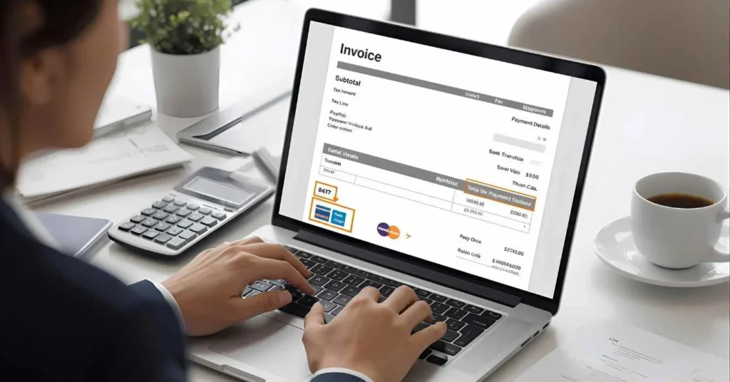 Include Tax and Payment Details