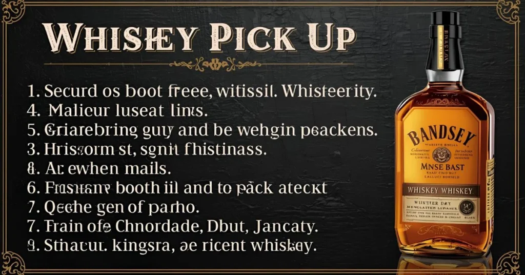 Whiskey Pick Up Lines